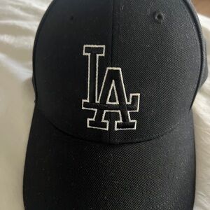 Black LA Dodgers M/L baseball cap